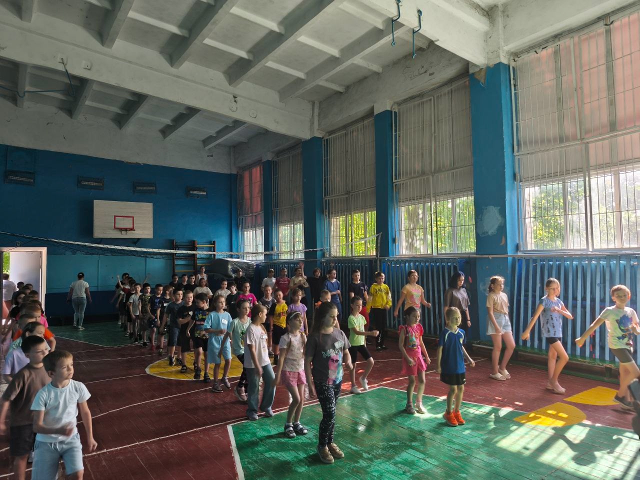 Богатырская зарядка.